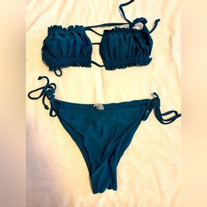 Zara Teal Bikini Set